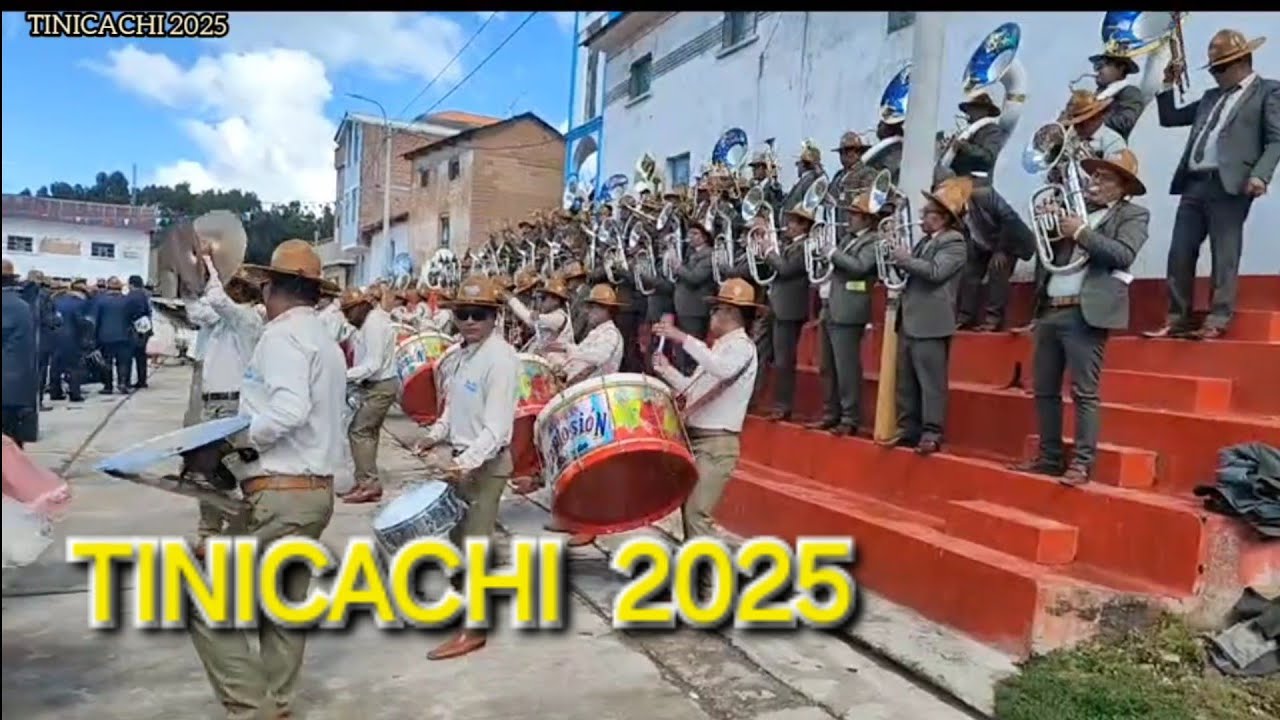 Vispera Festividad Virgen De Luján Tinicachi Yunguyo Puno Perú 2025
