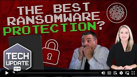 The BEST protection against ransomware