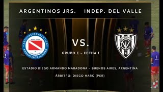 Argentinos Juniors Vs Independiente del Valle (1-0) - Libertadores 2023 - Transmisión Completa