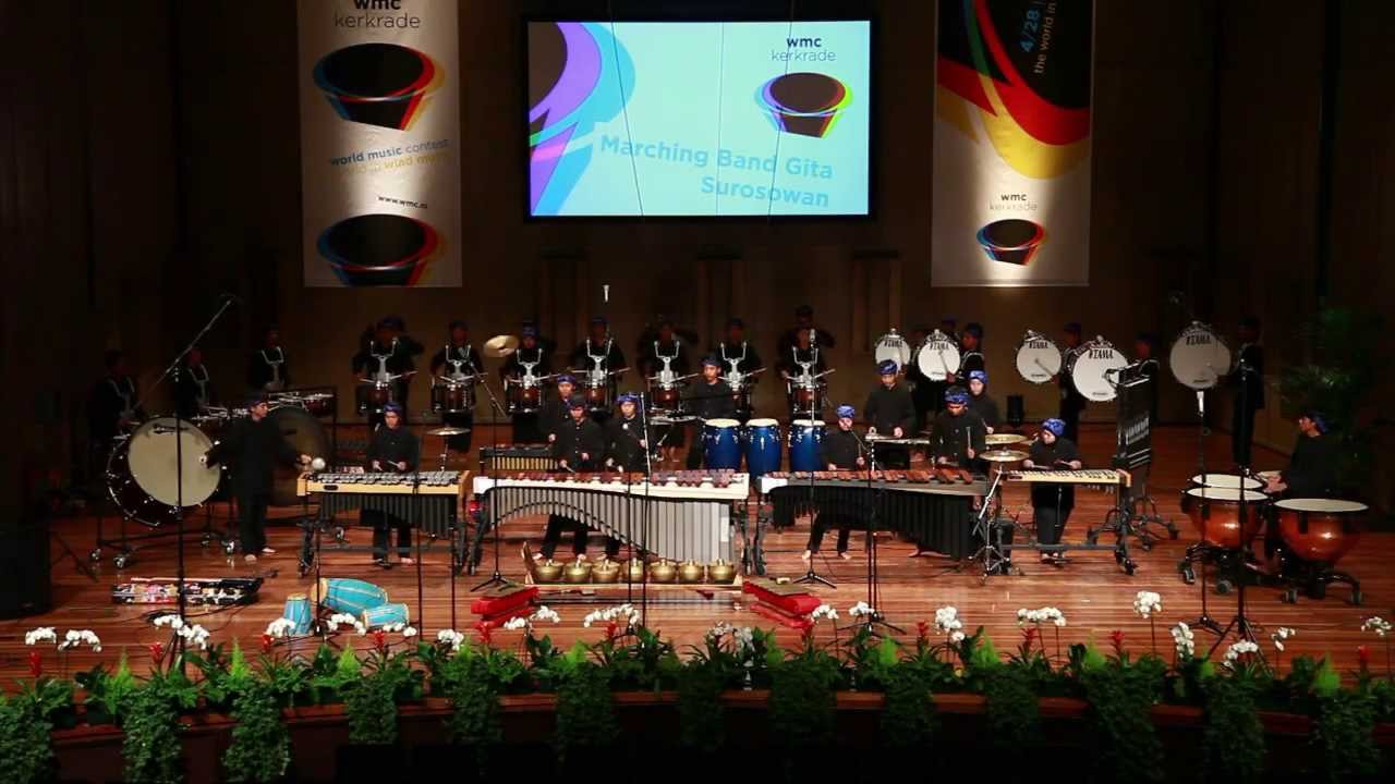 Story of Rama Shinta by by Gita Surosowan Banten at World Music Contest 2013 Kerkrade, Netherlands