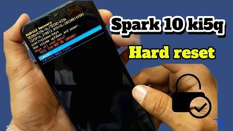 Tecno Spark 20 (KI5q) Hard Reset / Pattern Unlock / Password Remove (2025)