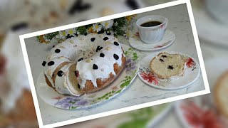 Kişmişli Keks. Añsatjak Hem Süýjüje Keks.