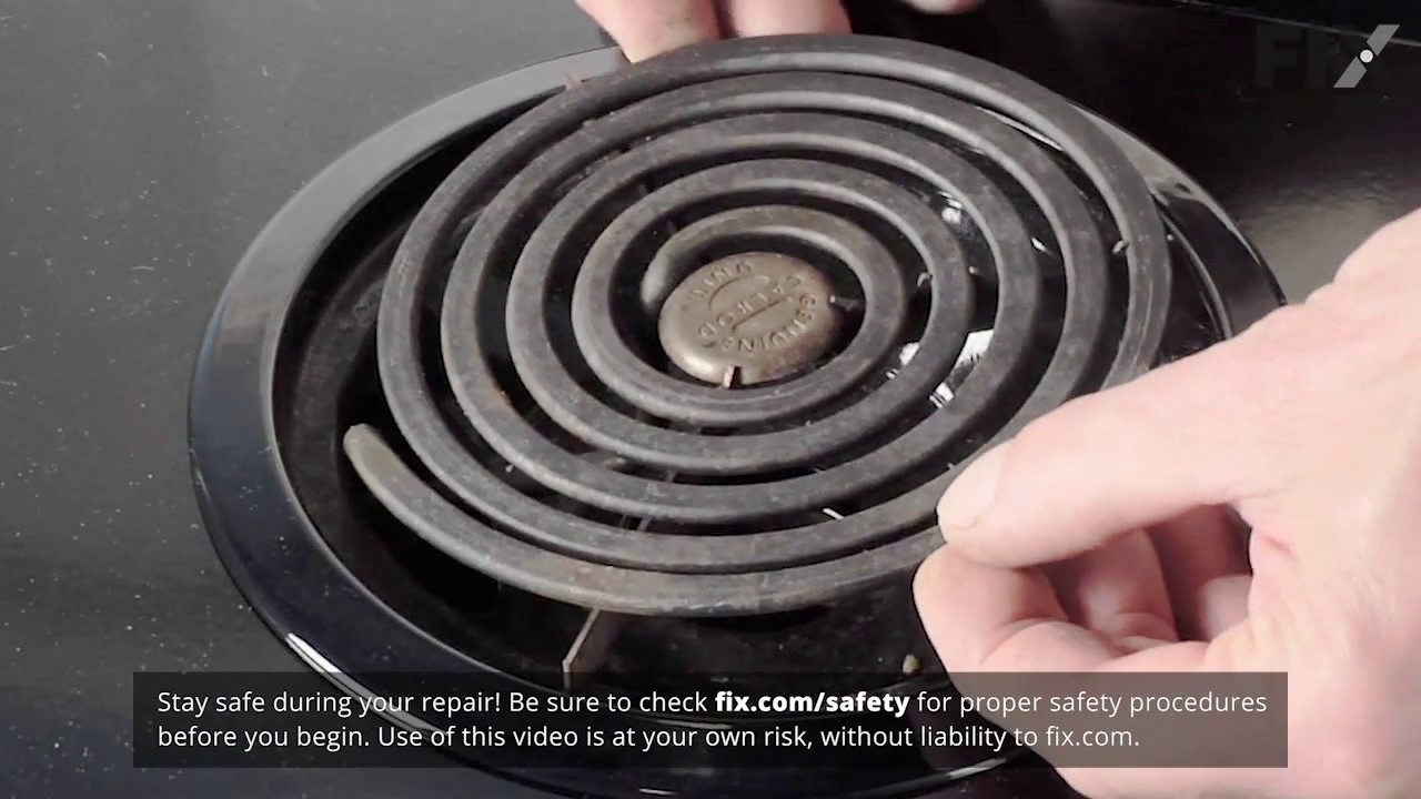 Simple How To Fix Electric Stove Burner for Small Space