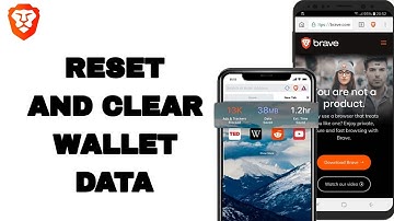 How To Turn On Reset And Clear Wallet Data On Brave Private Web Browser App