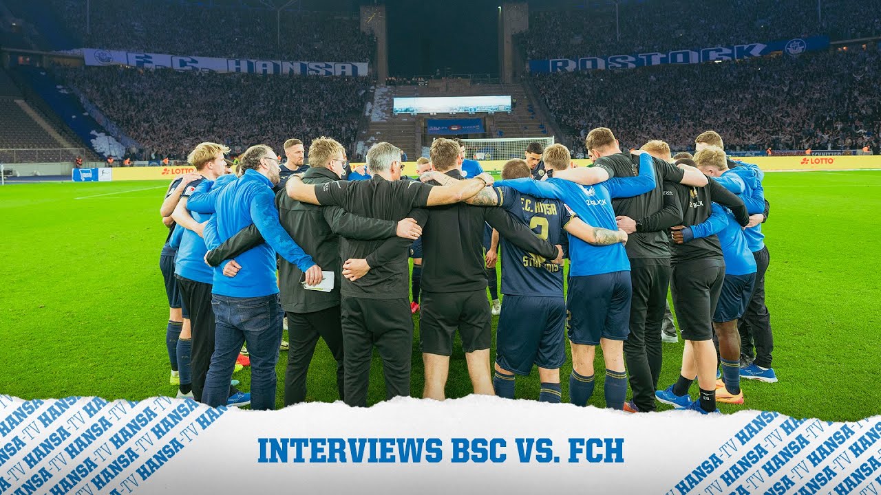 🎤Interviews nach dem Spiel gegen Hertha BSC | 2. Bundesliga⚽