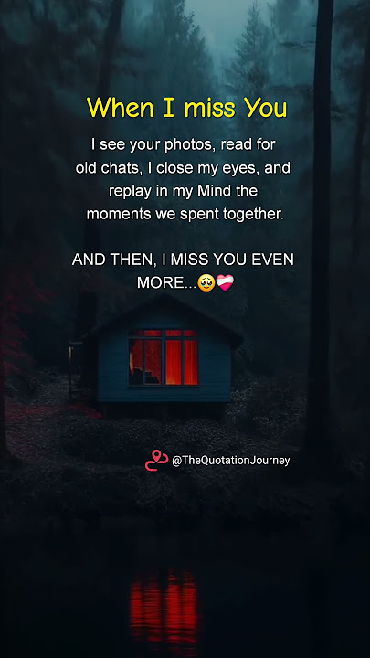 💭 Miss You More 💔 | #Love #Memories #MissingYou