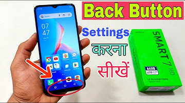 Infinix Smart 7 HD Back Button Settings | How To Set Back Button Settings Infinix Smart 7 HD |