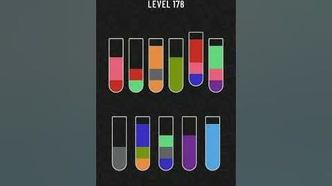 Water Sort Puzzle Level 178 | Level 178