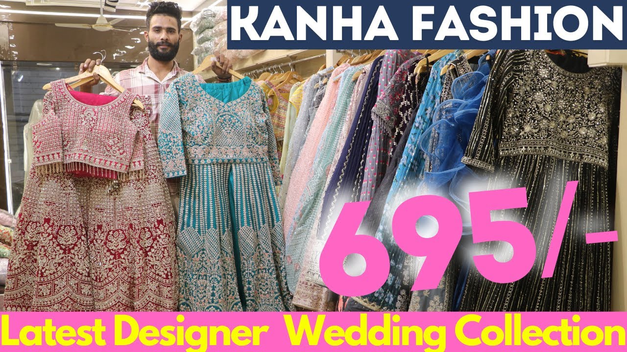 Designer Crop-Top Lehnga Update Kanha Fashion Delhi | Crop-Top, Gown, Sharara Set , Drape Dresses.