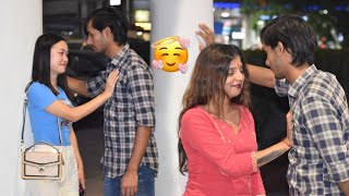 Romantic Accidentally Takkar Prank On Cute Girls 🥰 | epic reaction | Ego prank