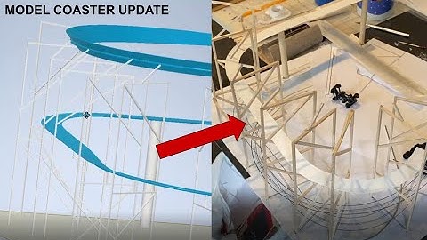Model Roller Coaster Part 2 - More Design and Construction