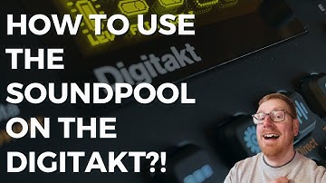How does the soundpool work on the Elektron Digitakt?