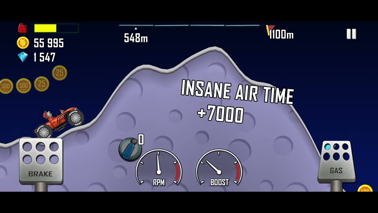 THIS BIKE IS BROKEN 🔥 | Hill Climb Racing Perfect Balance Run