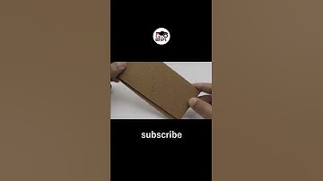 how to make tool box with cardboard #diy   #shorts #youtubeshorts