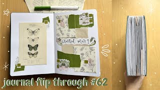 my 62nd journal unlocked! | flip through part 1