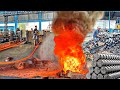 How to make rebar steel in the steel mill amazing manufacturing process that you never seen before