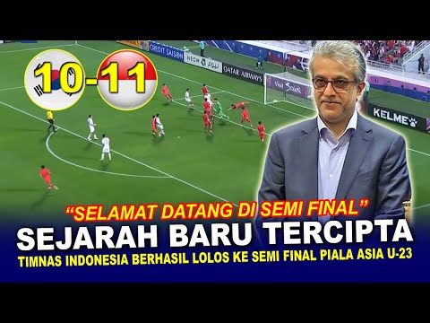 🔴 LAGA DRAMATIS !! Presiden AFC Puji Timnas Indonesia Usai LOLOS Ke Semi Final Piala Asia U-23 2024