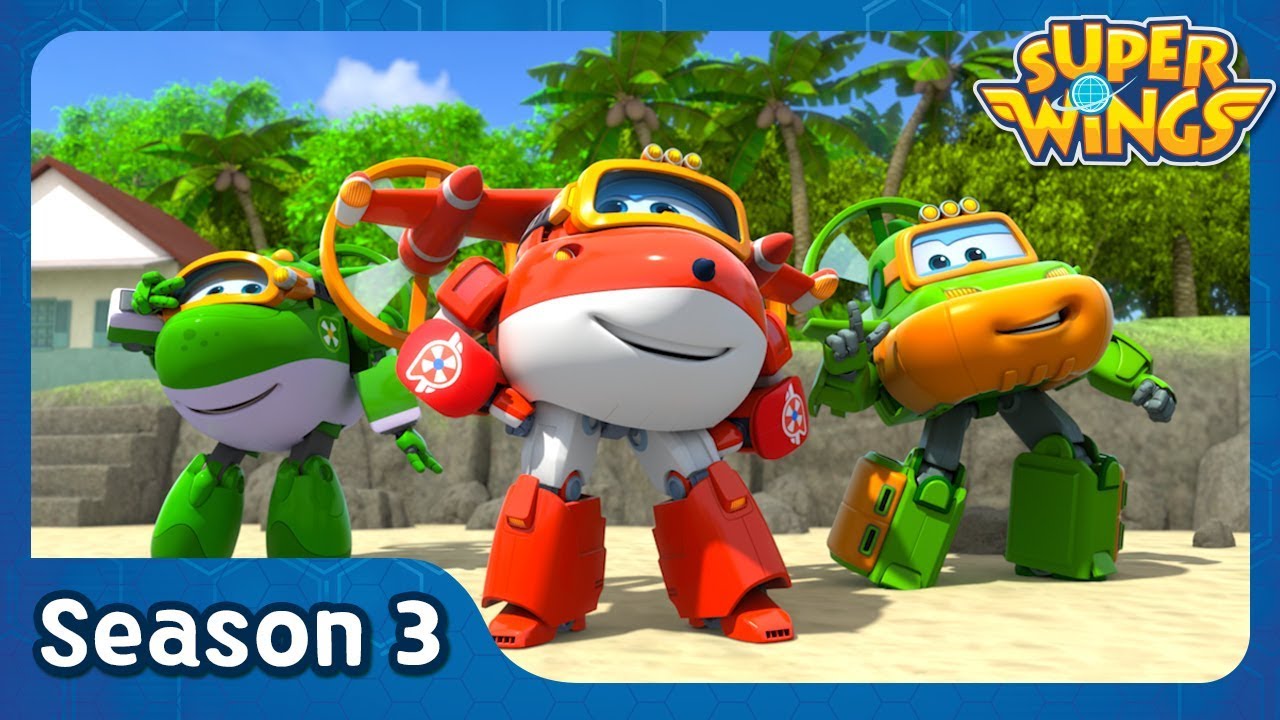 Fun In The Philippines | Super Wings Season 3 | Ep08