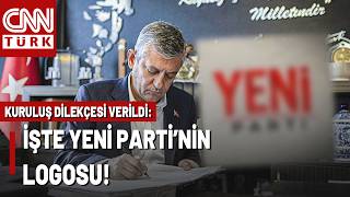 Özgür Özel CHP'yi Bölen İmzayı Attı! İşte Özel'in Yeni Partisinin Logosu...