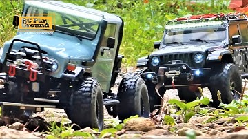 Axial SCX10 III Jeep JT Gladiator & MST CFX-W J45C Forest Rig 2