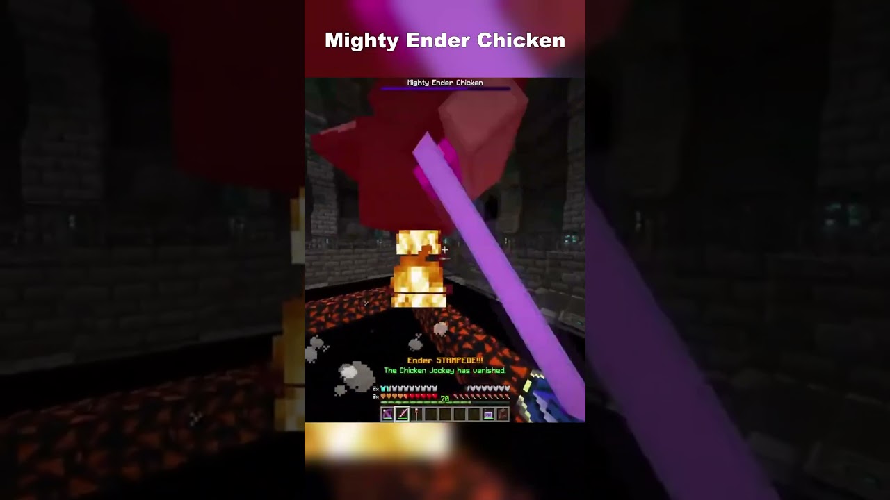Mighty Ender Chicken in Minecraft FTB Stoneblock 4