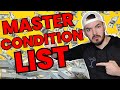 Master condition list  everything you can claim for va disability  pay attention bdd claims