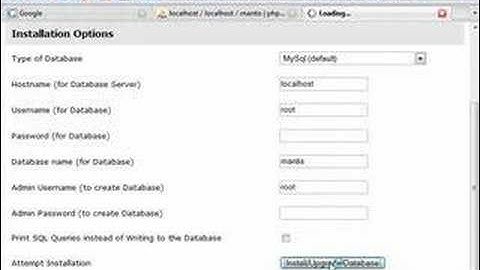 SemBugs - Instalação do Mantis Bugtracker