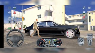 BLACK VIP UBER TAXI TURBO SPEED 🚘🧔 TAXI SIM 2020 - BEST IOS ANDROID CAR GAME 2021 screenshot 1