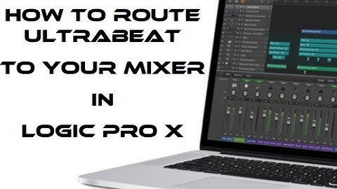Logic pro x tips | "How to route Ultrabeat to your mixer"