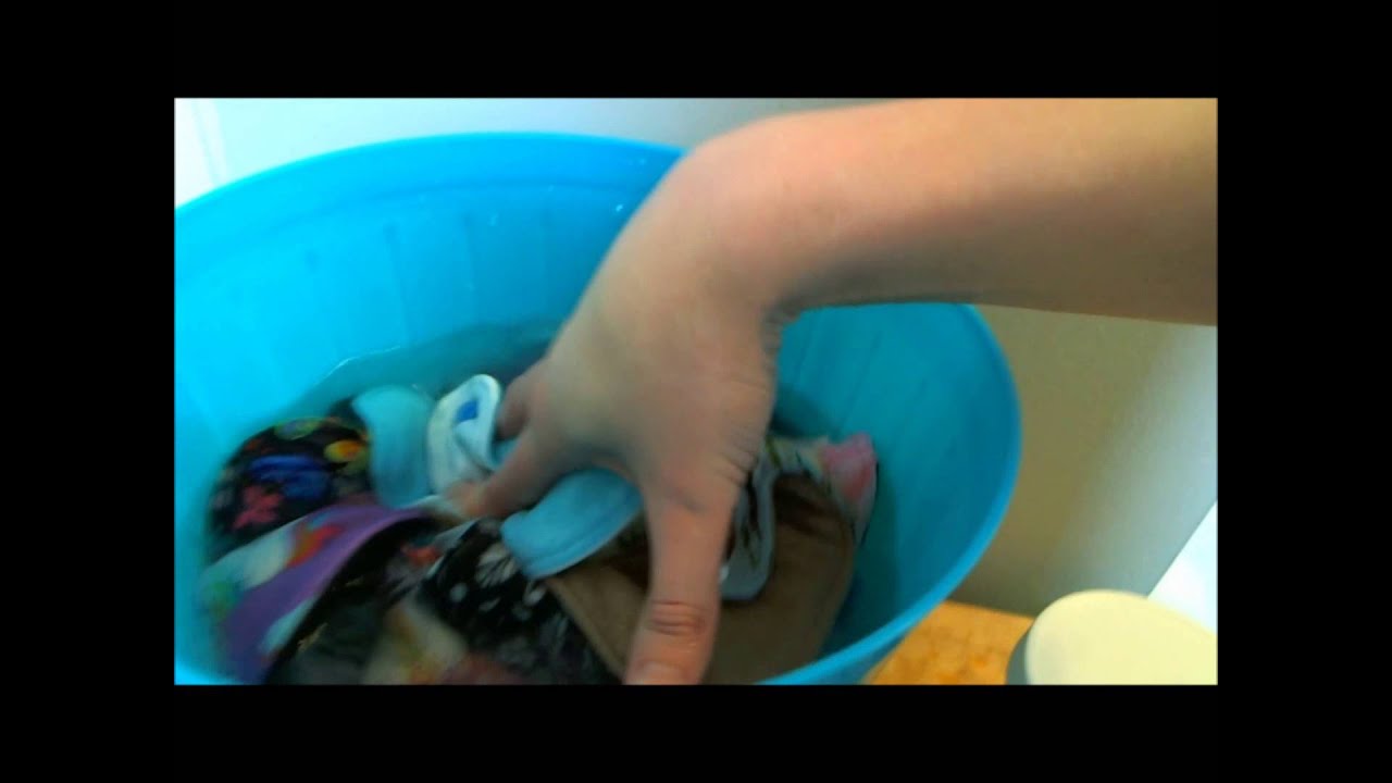 Cloth Pad Cleaning Routine - YouTube