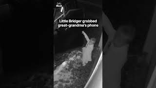 Quick-thinking 3-year-old saves great-grandma