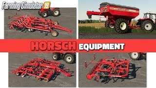 FS19 | HORSCH Equipment Mods (2020-03-28) - review
