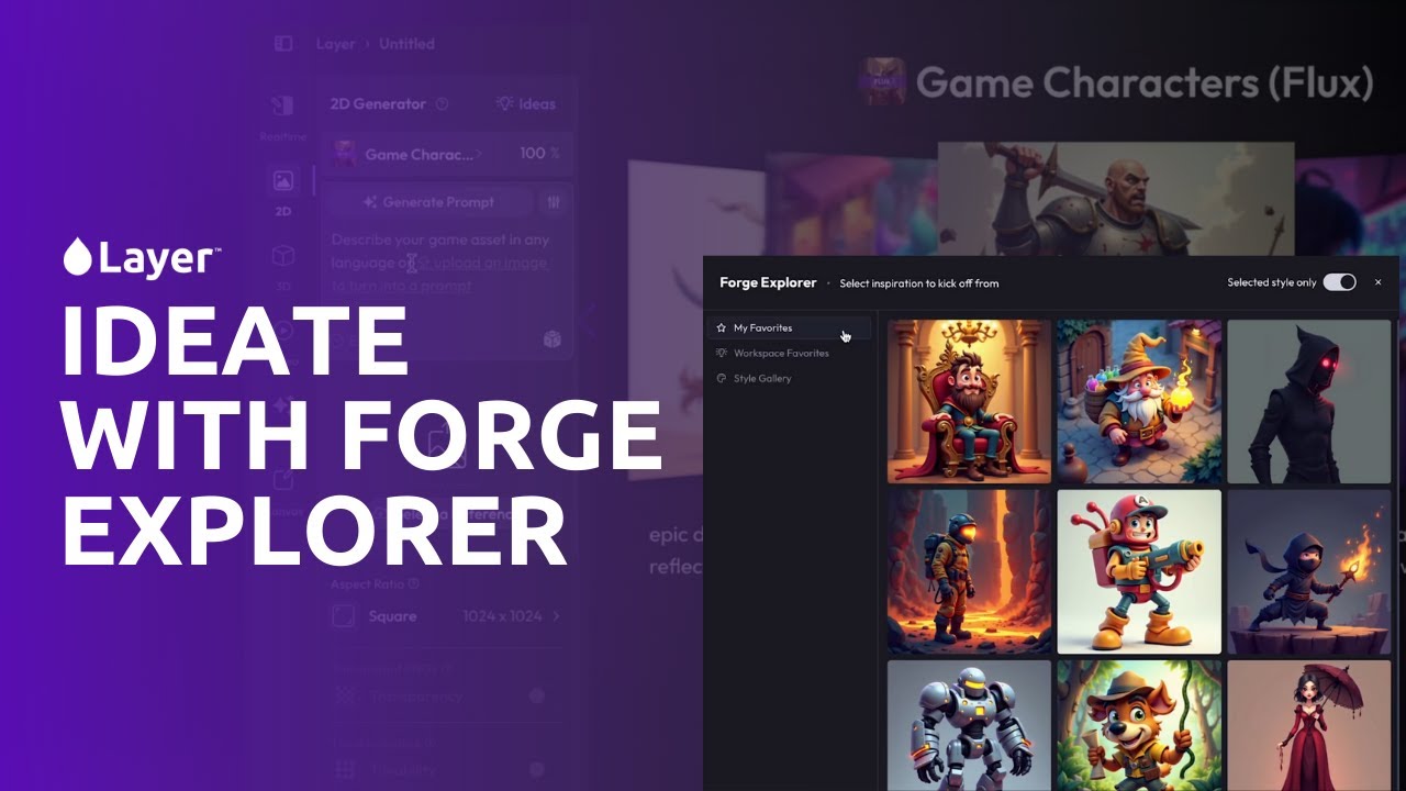 How to use the Forge Explorer as an AI-powered moodboard | Layer - YouTube