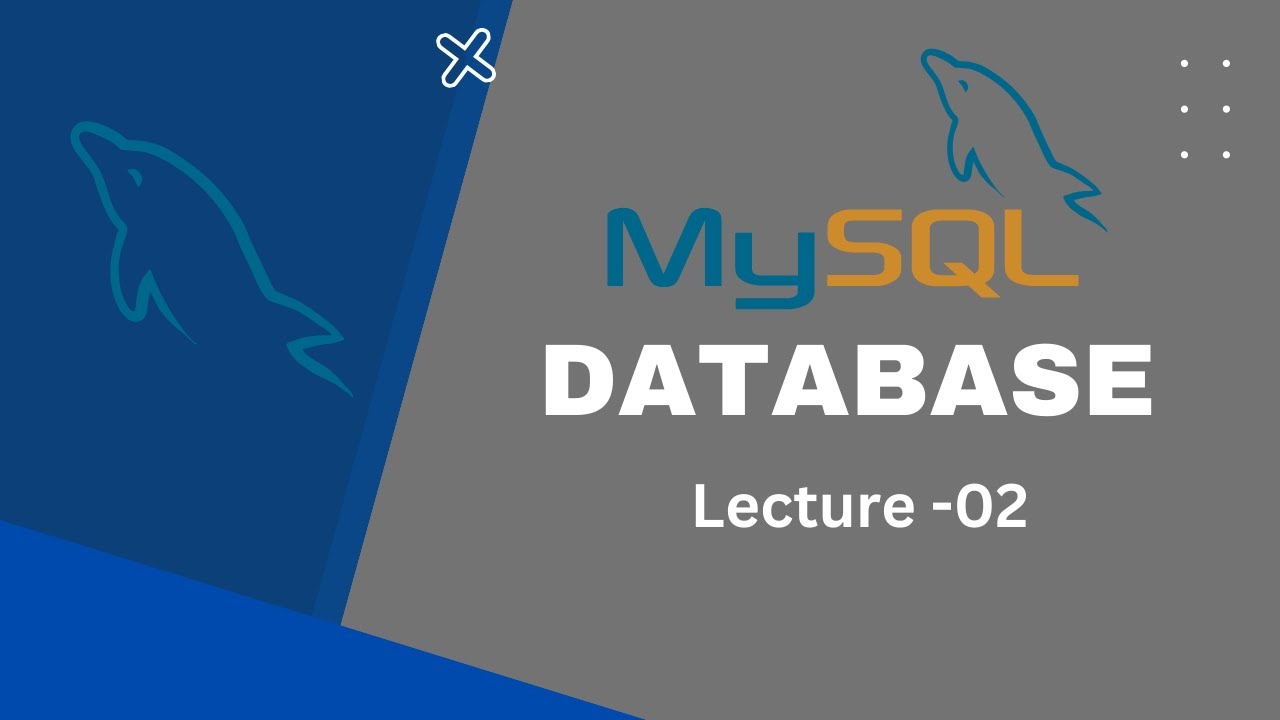 Database management system | Lecture 02 | SQL - YouTube