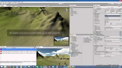 Unity 3d open world multiplayer timelapse p4