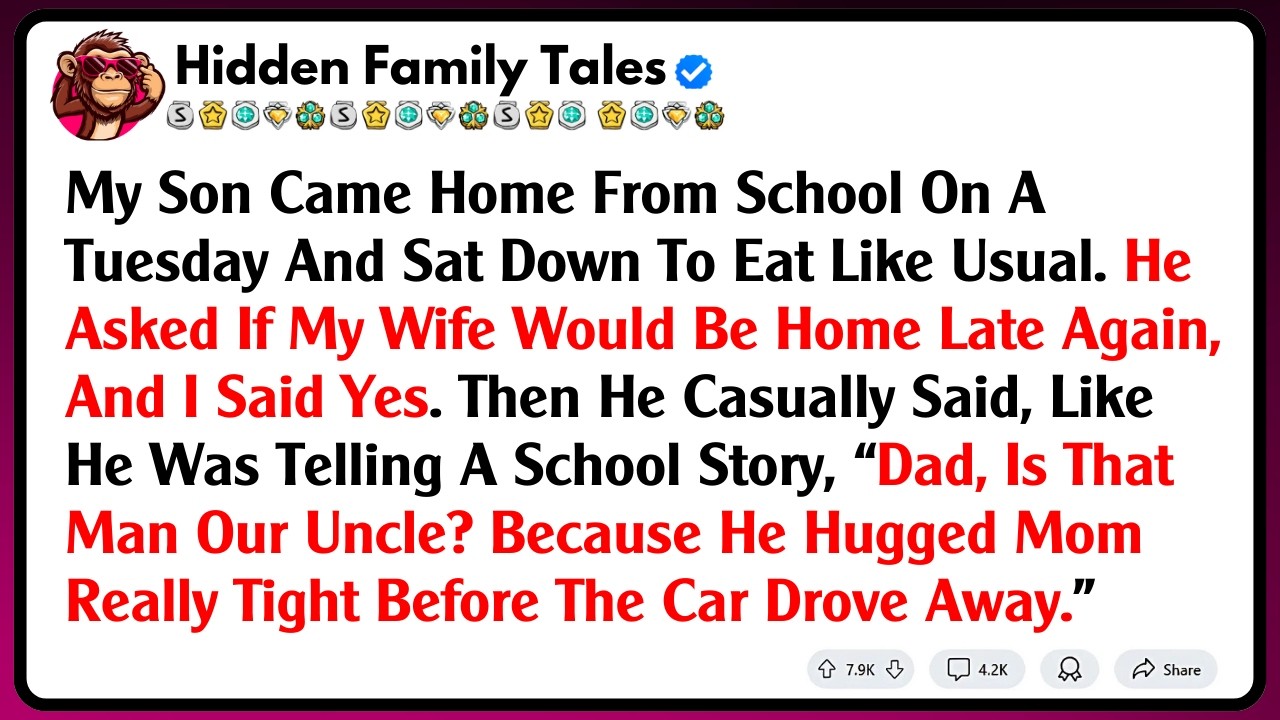 My Son Came Home From School On A Tuesday And Sat Down To Eat Like Usual. He Asked If Mom...