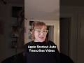 Automatically transcribe videos with your Mac