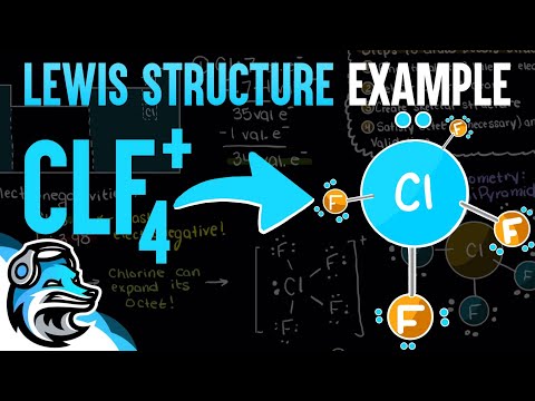 Lewis Structure Of ClF4+ | Lewis Structures Example