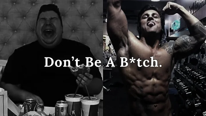 Stop Being F*cking Weak man.