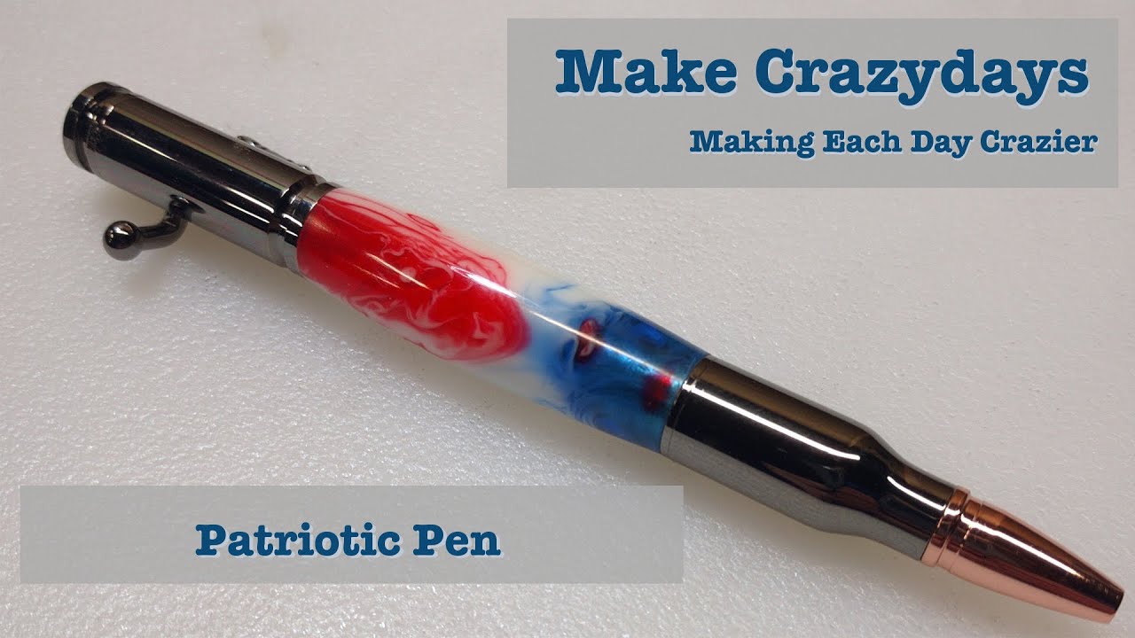 woodcraft Patriotic Pen