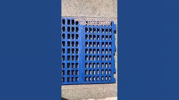 Rubber Sieve Mesh Panels for Mining Vibrating Screens