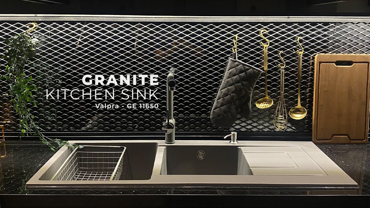 Granite Kitchen Sink VALPRA YouTube