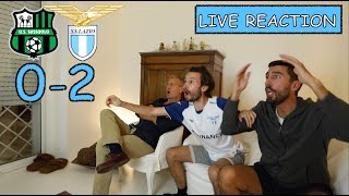 SASSUOLO-LAZIO 0-2 | LIVE REACTION in FAMIGLIA tra i GOL e l'USCITA di PROVEDEL