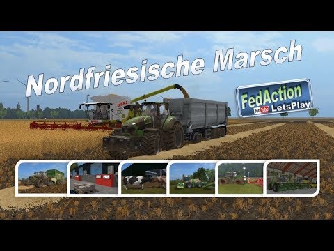 lets play a little game Landwirtschafts Simulator 17 Live Stream Multiplayer Game FS17 LS17 Nordfriesische Marsch mod map
