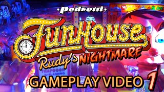 Funhouse 2.0 by Pedretti Pinball - gameplay video 1