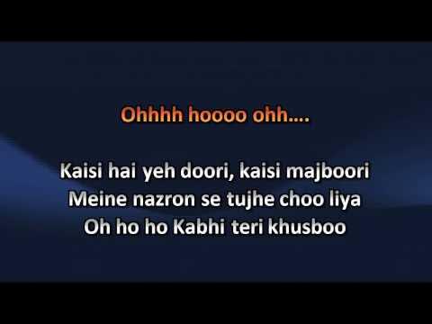 Tujh Mein Rab Dikhta Hai Song Karaoke With Lyrics