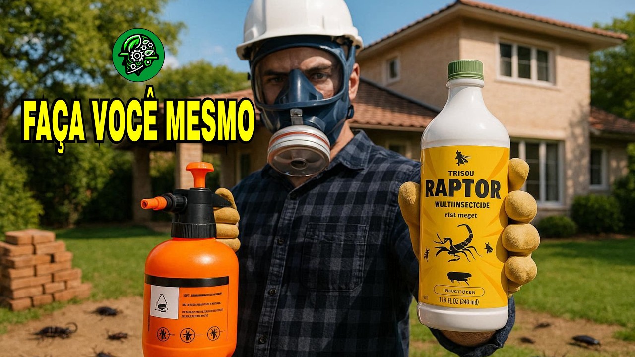 Raptor Insecticide APLICANDO o PRODUTO com PULVERIZADOR- Biodefensor RAPTOR. - YouTube