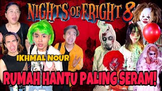 MASUK RUMAH HANTU NIGHT OF FRIGHT 8 SUNWAY LAGOON BERSAMA IKHMAL NOUR! HANTU MENANGIS KENA SIKU!