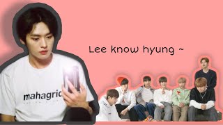 How Lee Know say I love you (soft hours to the members) screenshot 5