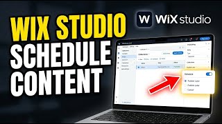 How to update Wix Studio CMS to publish scheduled content - Step By Step